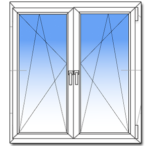 Фото окна с двумя створками стоимость